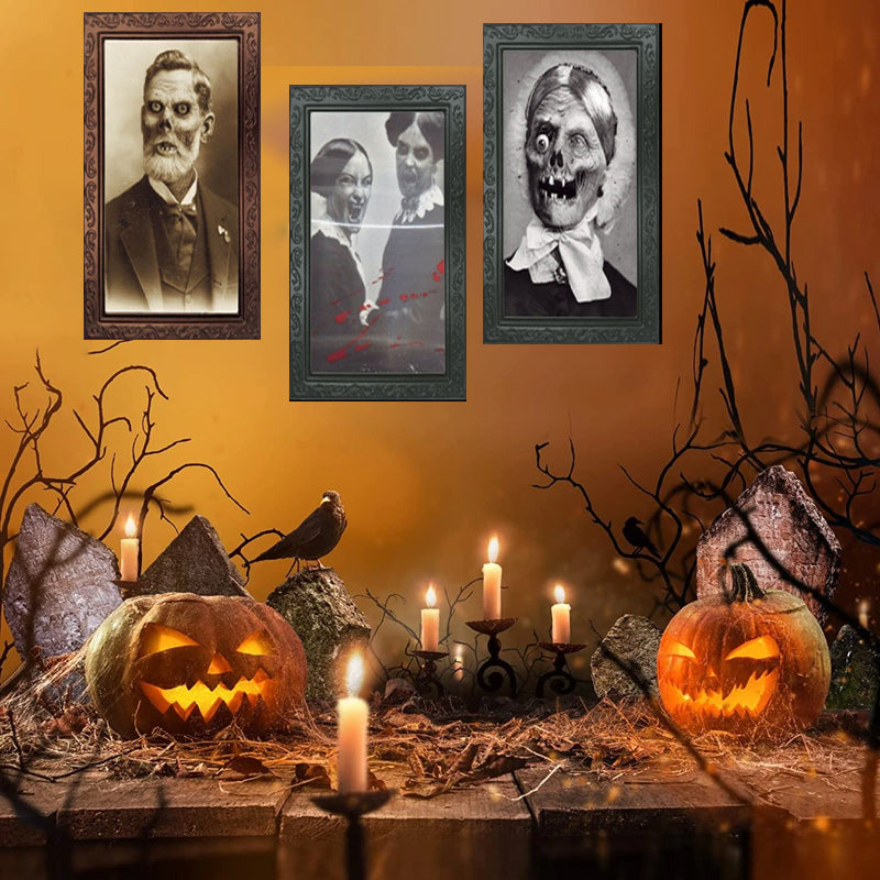 (🔥Last Day Promotion-SAVE 50% OFF)😈3D Halloween Decoration Photo Frame-🔥BUY 2 GET 10% OFF & FREE SHIPPING