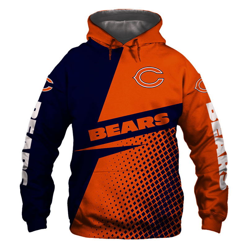 CHICAGO BEARS 3D HOODIE CCBB008