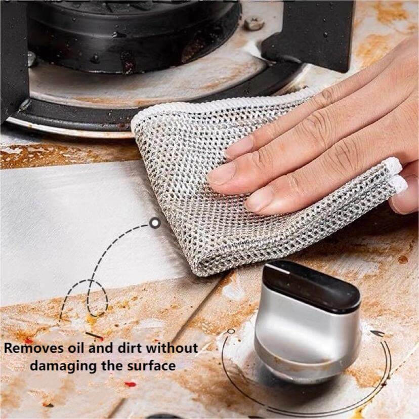 🔥2024 New upgraded version of steel wire dish cloth