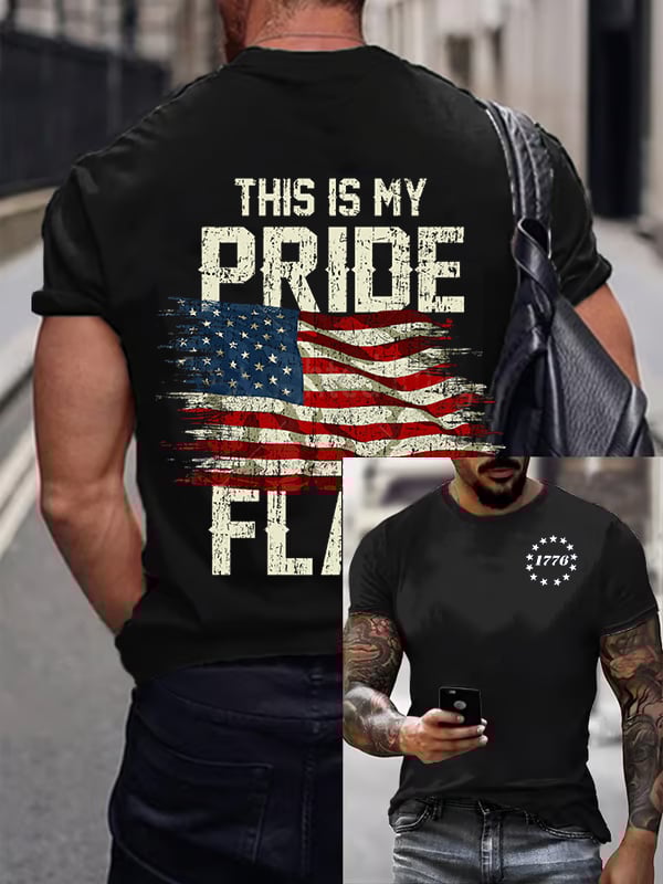 Men's Vintage 'Resist Like It's 1776' Print T-Shirt