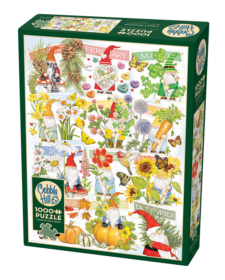 A Happy Gnome Life | 1000 Piece