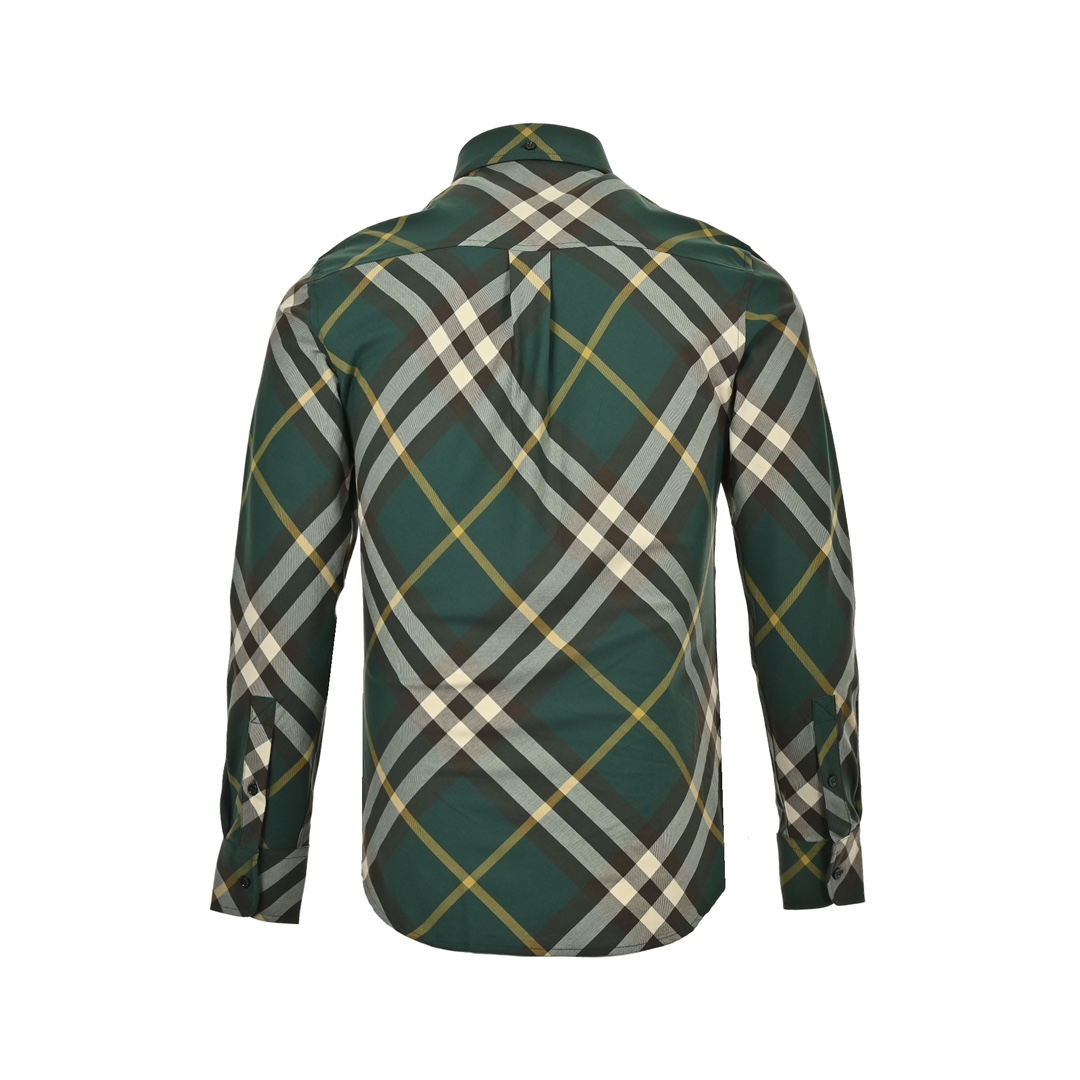 Burberry 24Fw Large Check Cotton Shirt