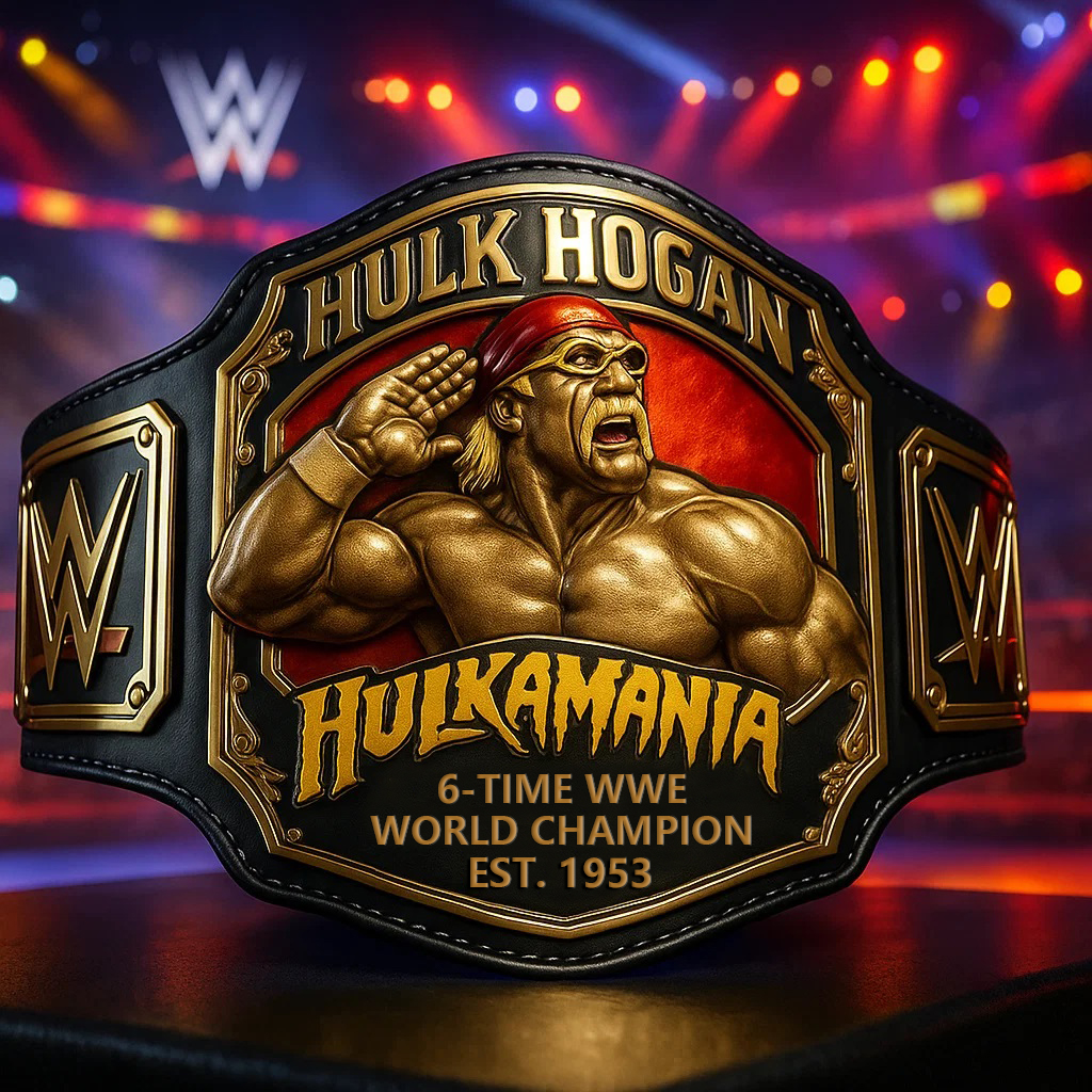 In Memory of Hulk Hogan WWE Championship Belt
