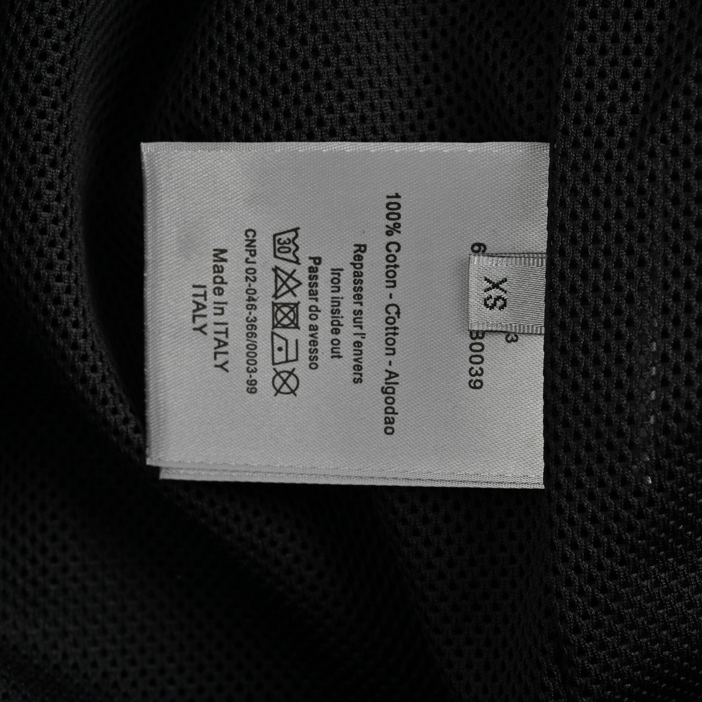 Dior 24Fw half-zip embroidered all-over print jacket