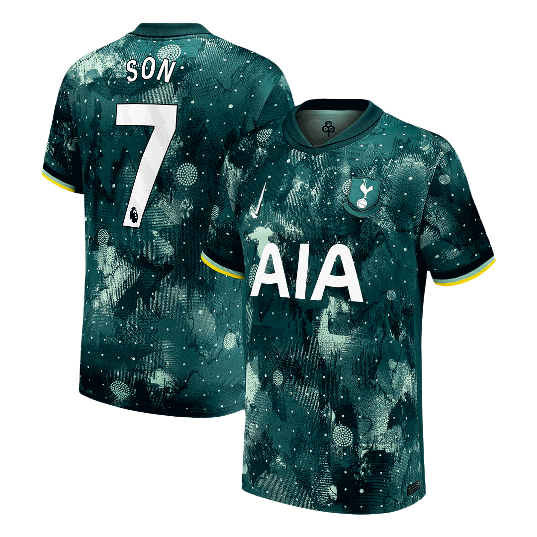 SON #7 Tottenham Hotspur Third Away Football Shirt 2024/25