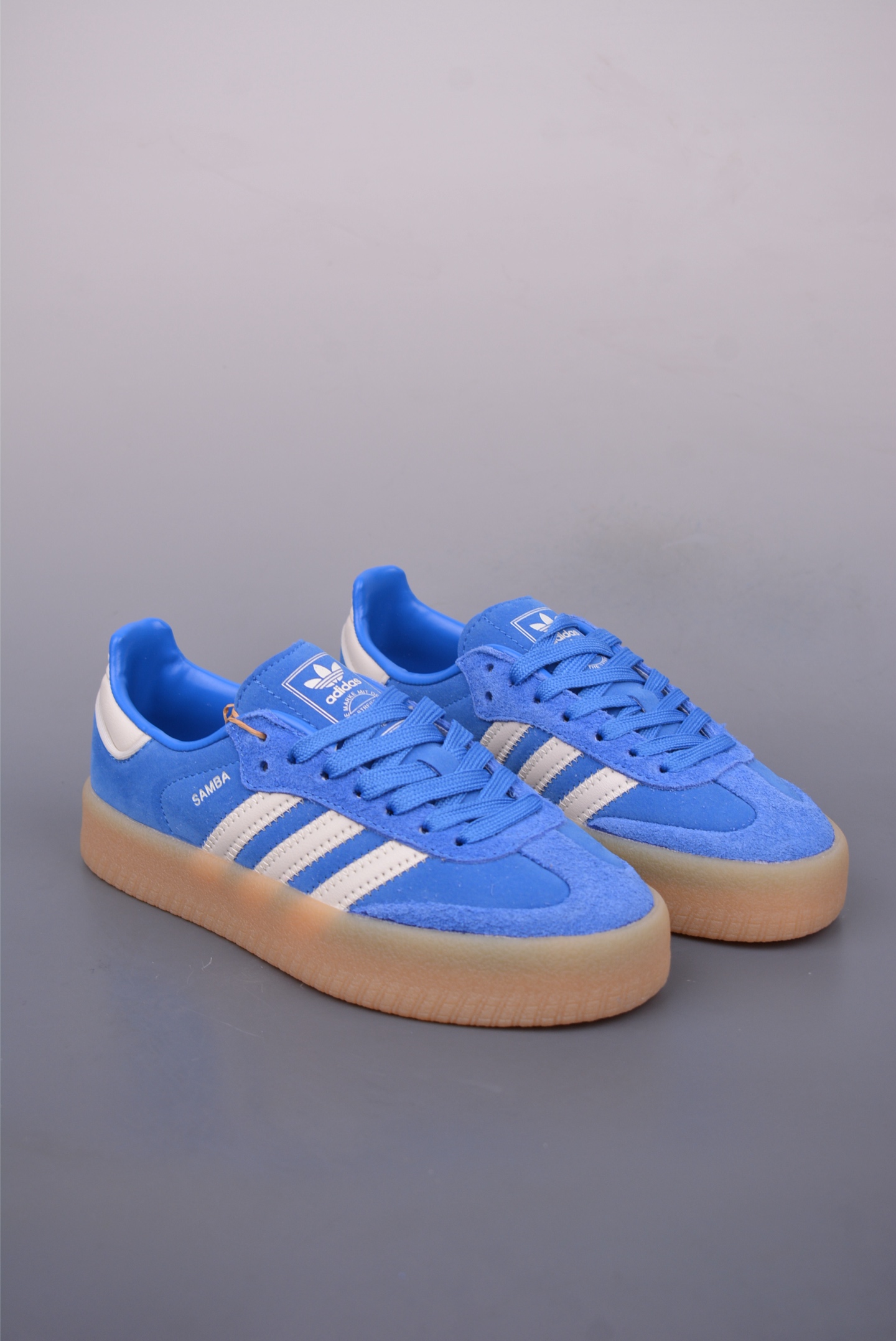 Adidas SAMBA VALENTNE thick-soled casual sneakers JI2743