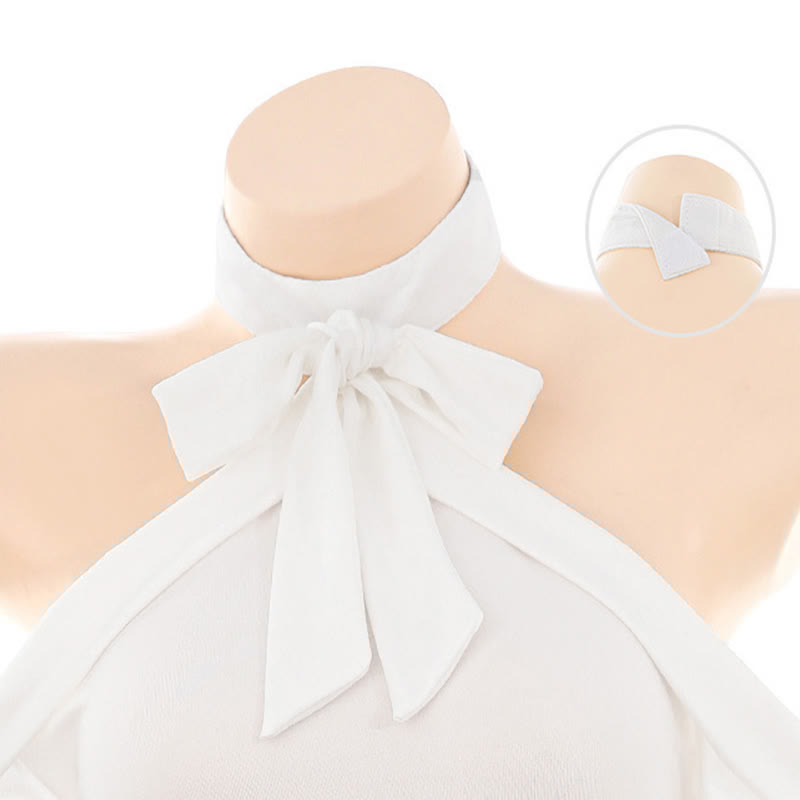 Sexy Uniform Lingerie Top Skirt Set