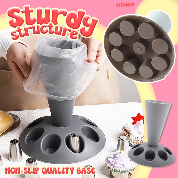 💥Daily Sales of 1000+🔥Piping Bag Tip Holder & Framing nozzle organizer-Buy 2 Get 10% OFF & Free Shipping