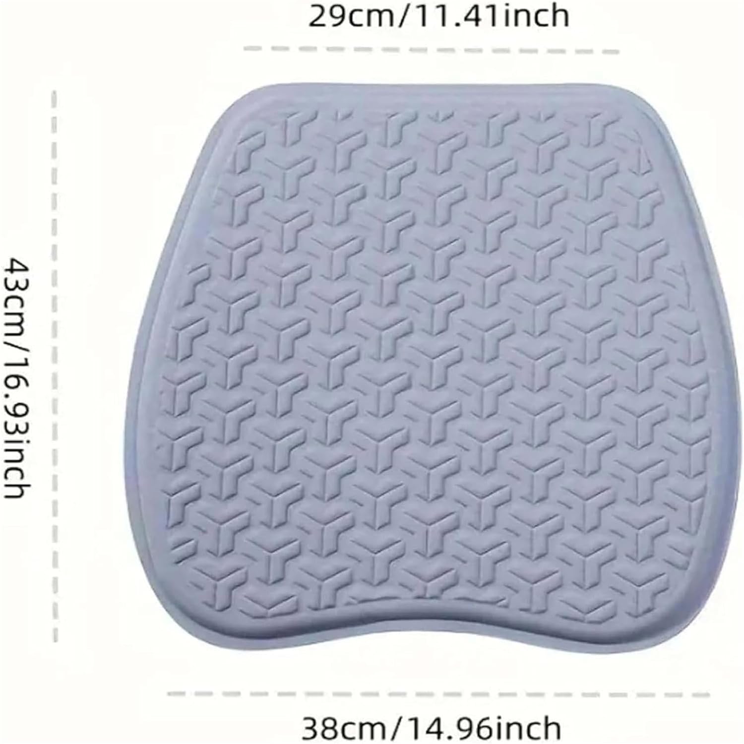 Jelly Gel Breathable Ice Seat Cushion