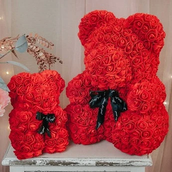 Ultimate Luxury Rose Bear 【Valentine’s Day Gifts】