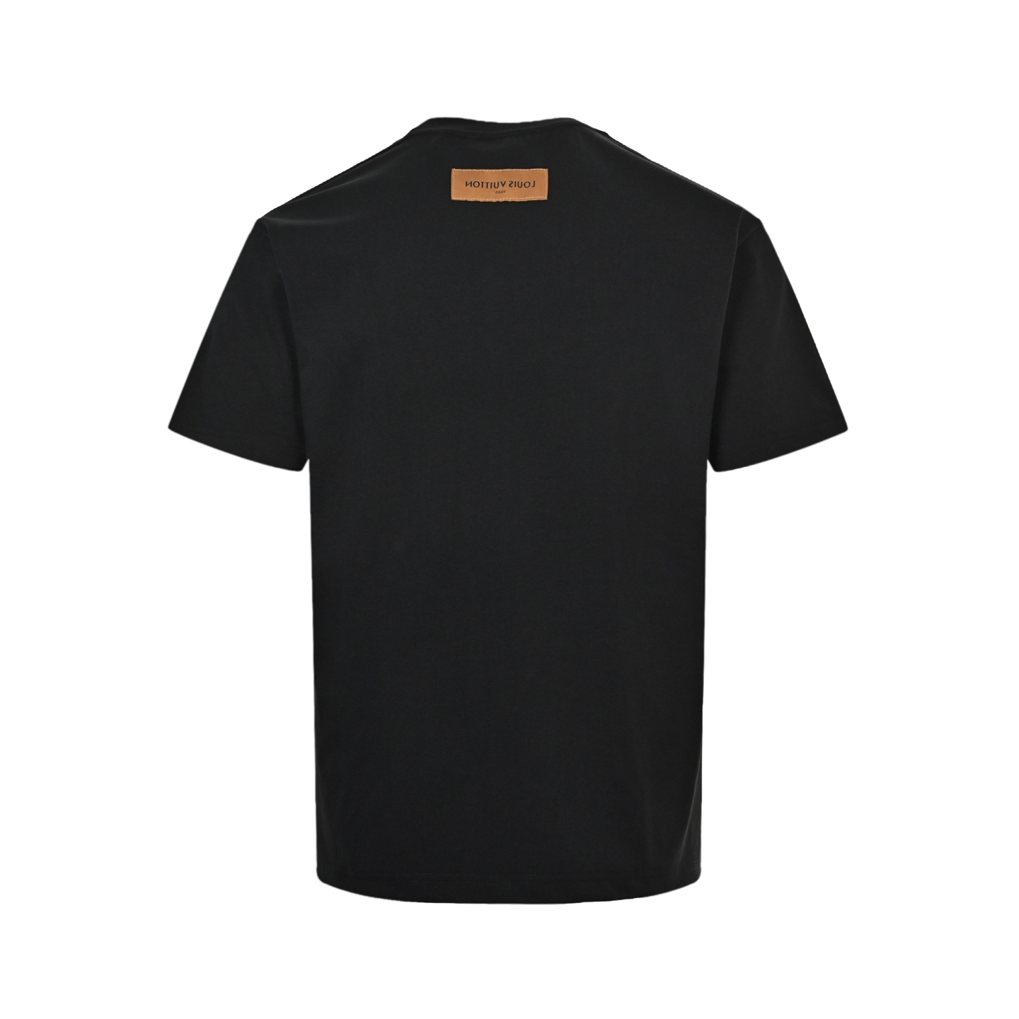Louis Vuitton 25ss letter graffiti hand-painted print short sleeve