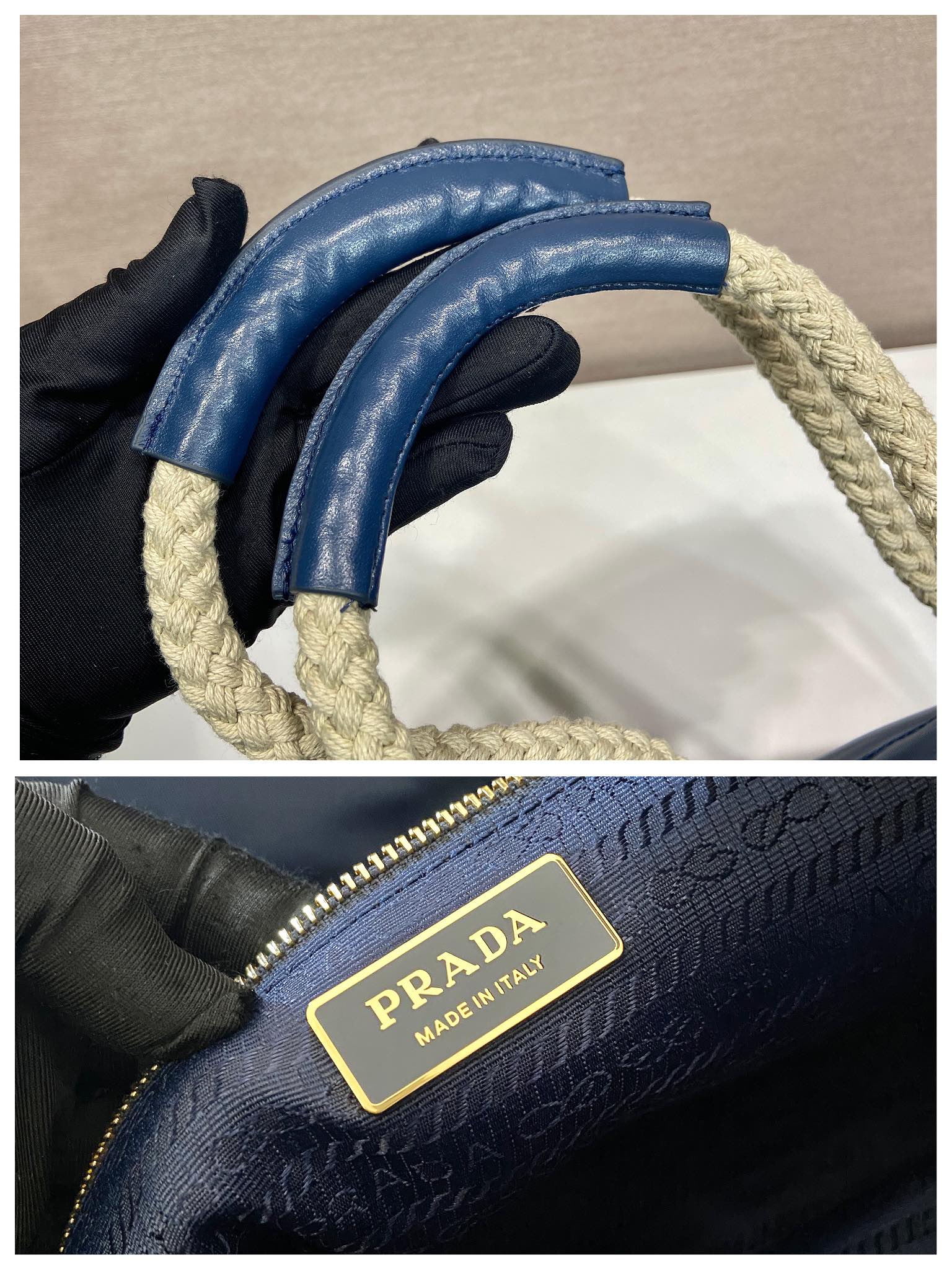 Prada Re-Nylon Nylon Handbag 1BE082