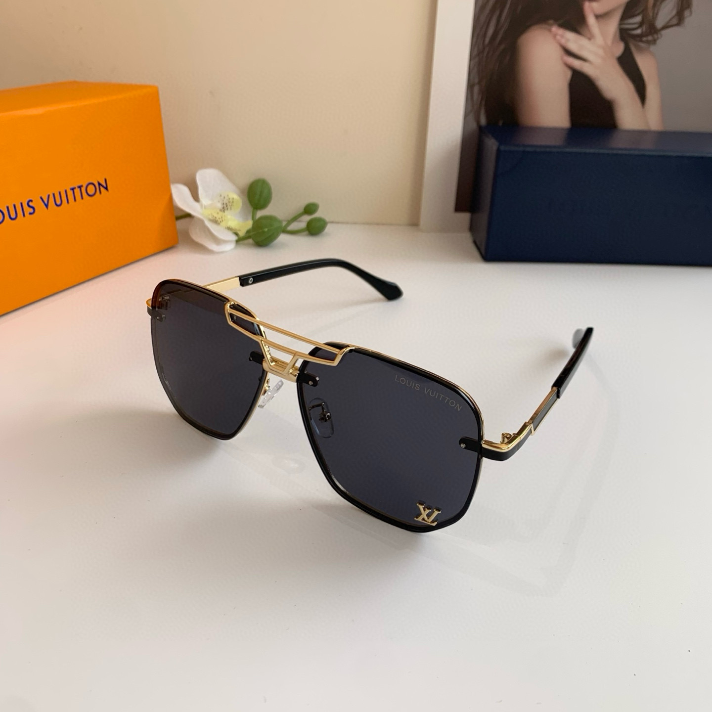 Louis Vuitton Square Frame Sunglasses