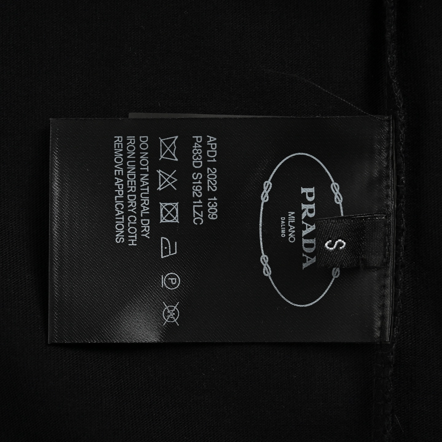 Prada classic triangle logo short sleeve