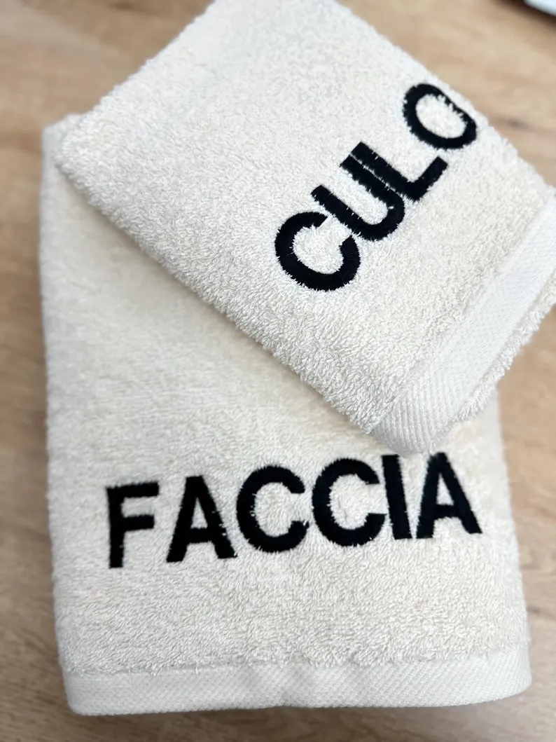 Face&Ass towel pair