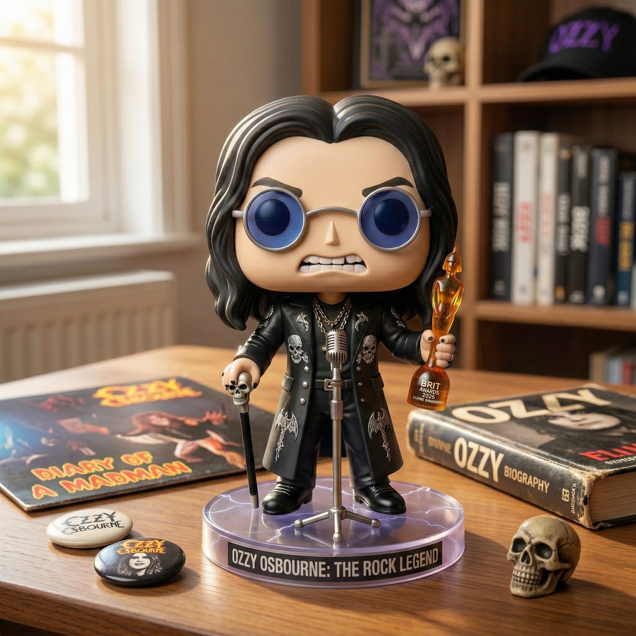Ozzy Osbourne –  BRIT Awards 2026 Commemorative Pop! Figure