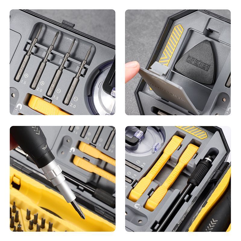 45pcs Precision Screwdriver Set Phillips Torx Inner Hexagon Screw Driver Bits Household Repair Phone Laptop Hand Tools