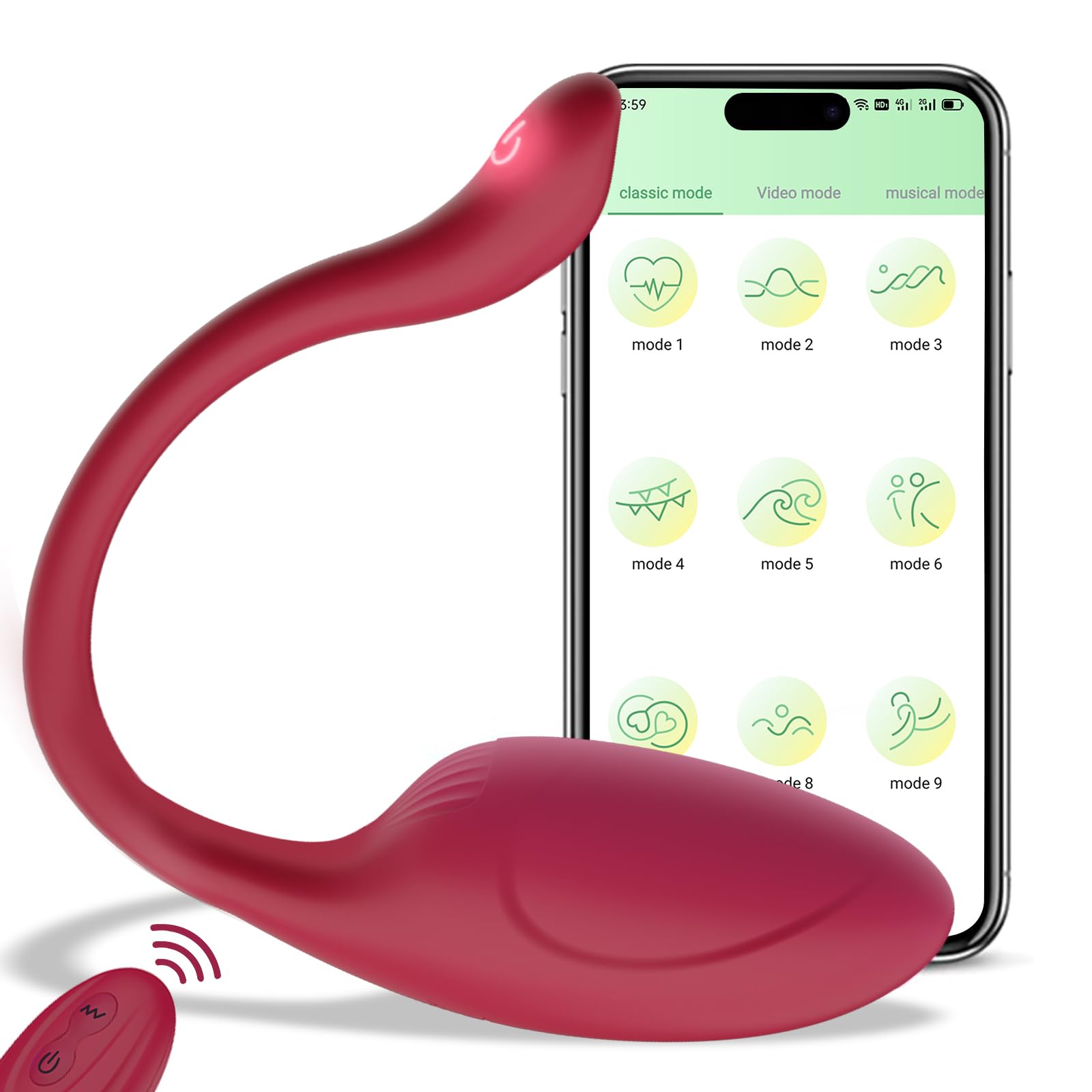 App-Controlled Wearable Massager