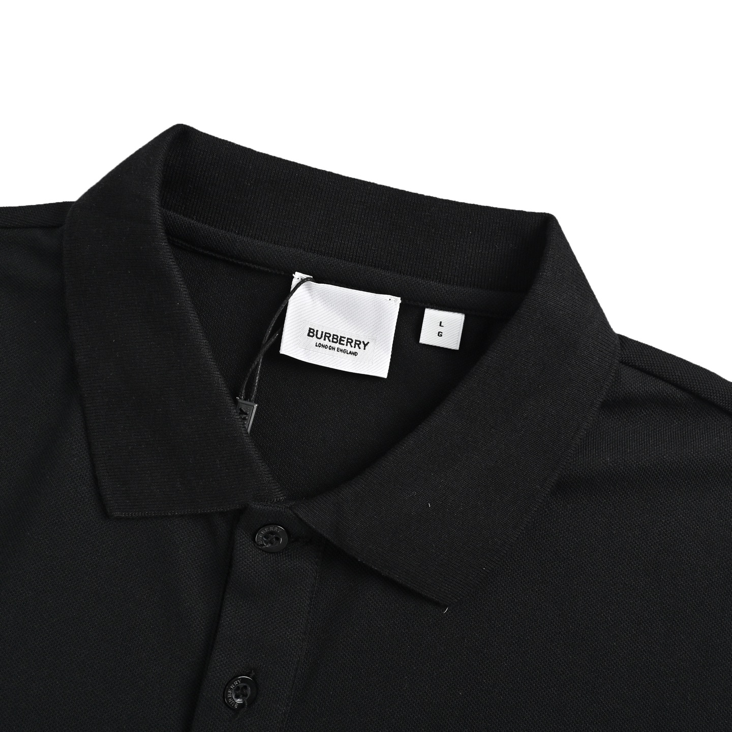 Burberry 25ss hollow warhorse Polo short sleeve