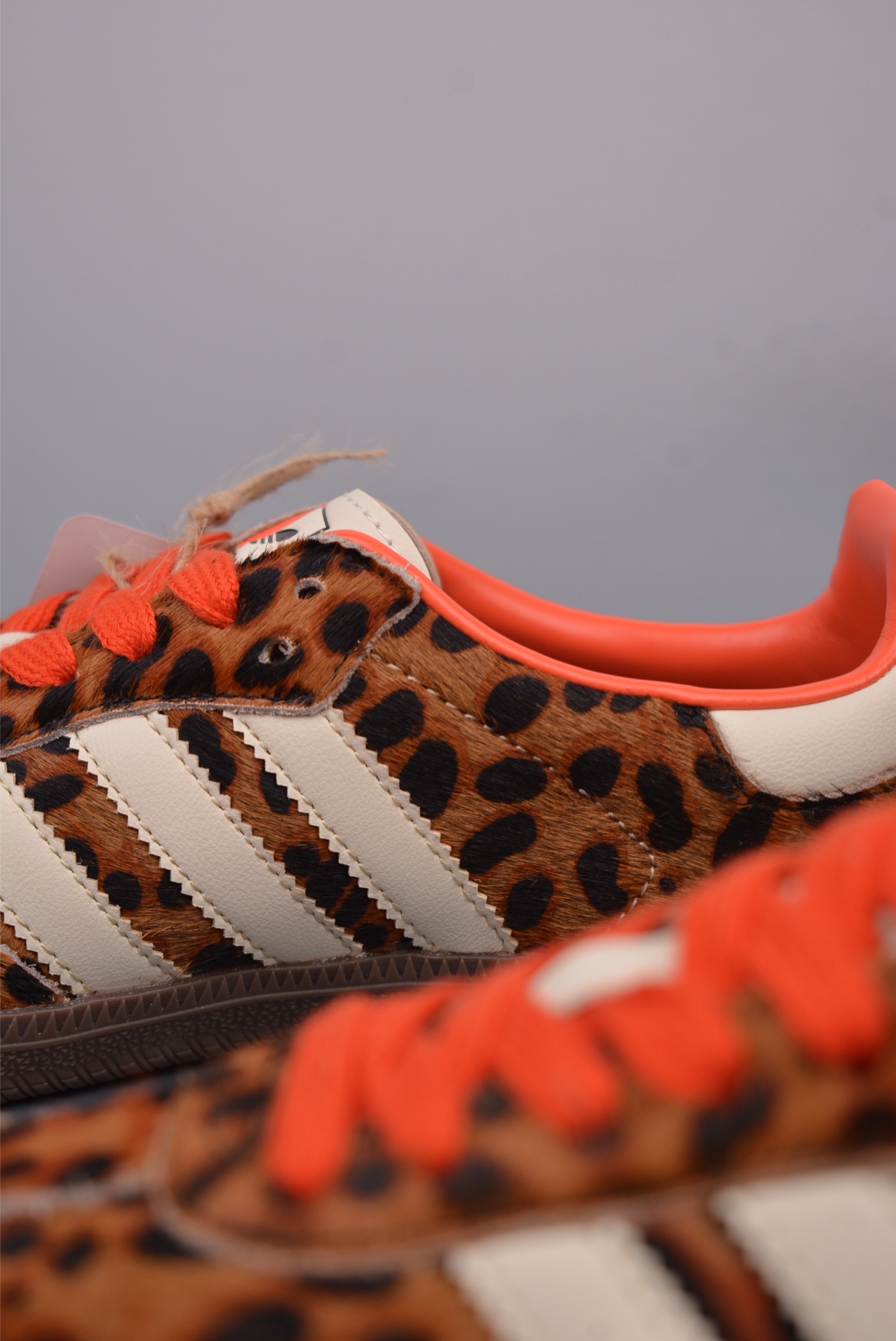 Adidas Originals Samba OG White Orange Leopard JI2734