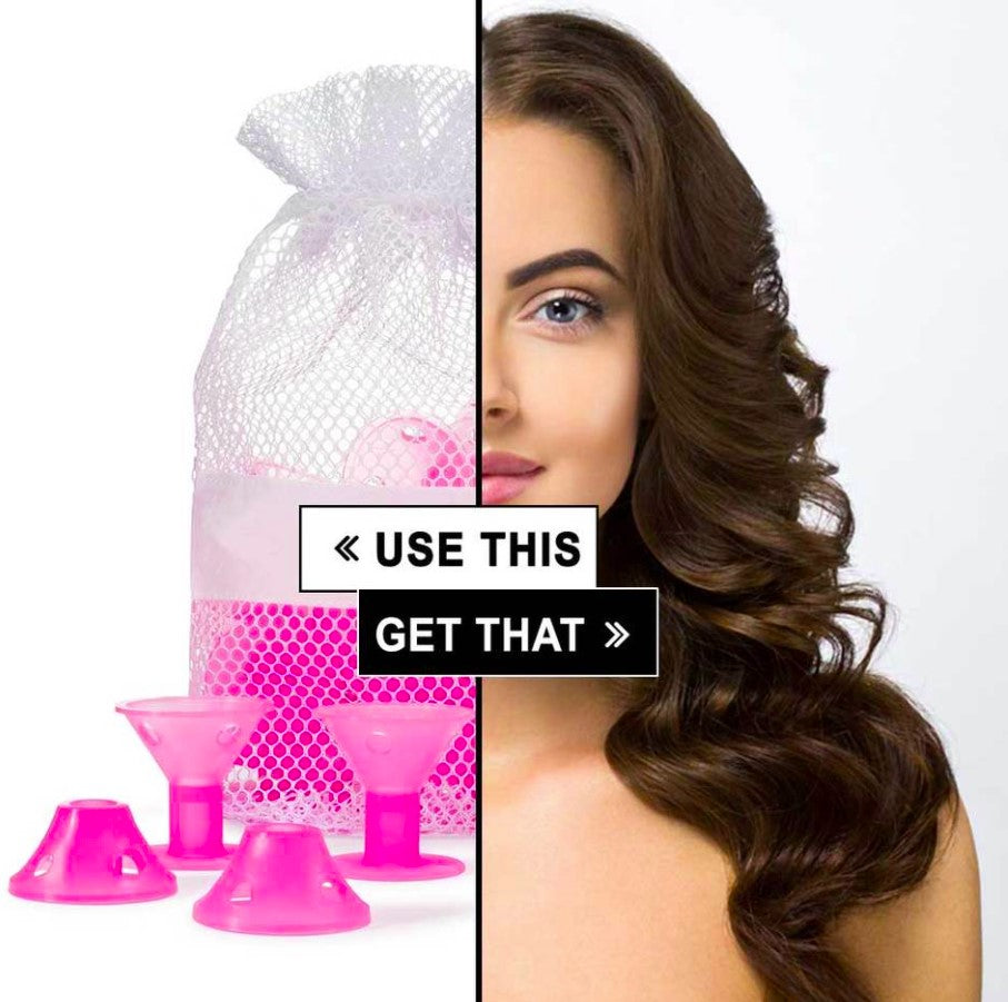 🎅EARLY CHRISTMAS SALE - 50% OFF🎄-(5 Small & 5 Large/Set)Heatless Hair Curlers--BUY 3 GET 2 FREE & FREE SHIPPING