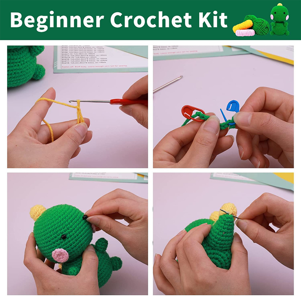 🎄Christmas Special Sale-[SAVE 50% OFF]--2023 New Beginner Crochet Kit--BUY 2 GET FREE SHIPPING NOW!!!