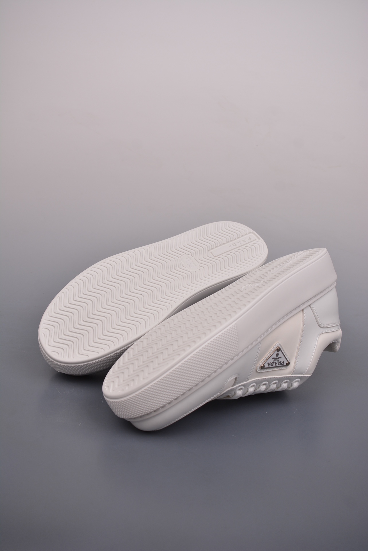Prada Downtown Low Sneakers Bright White