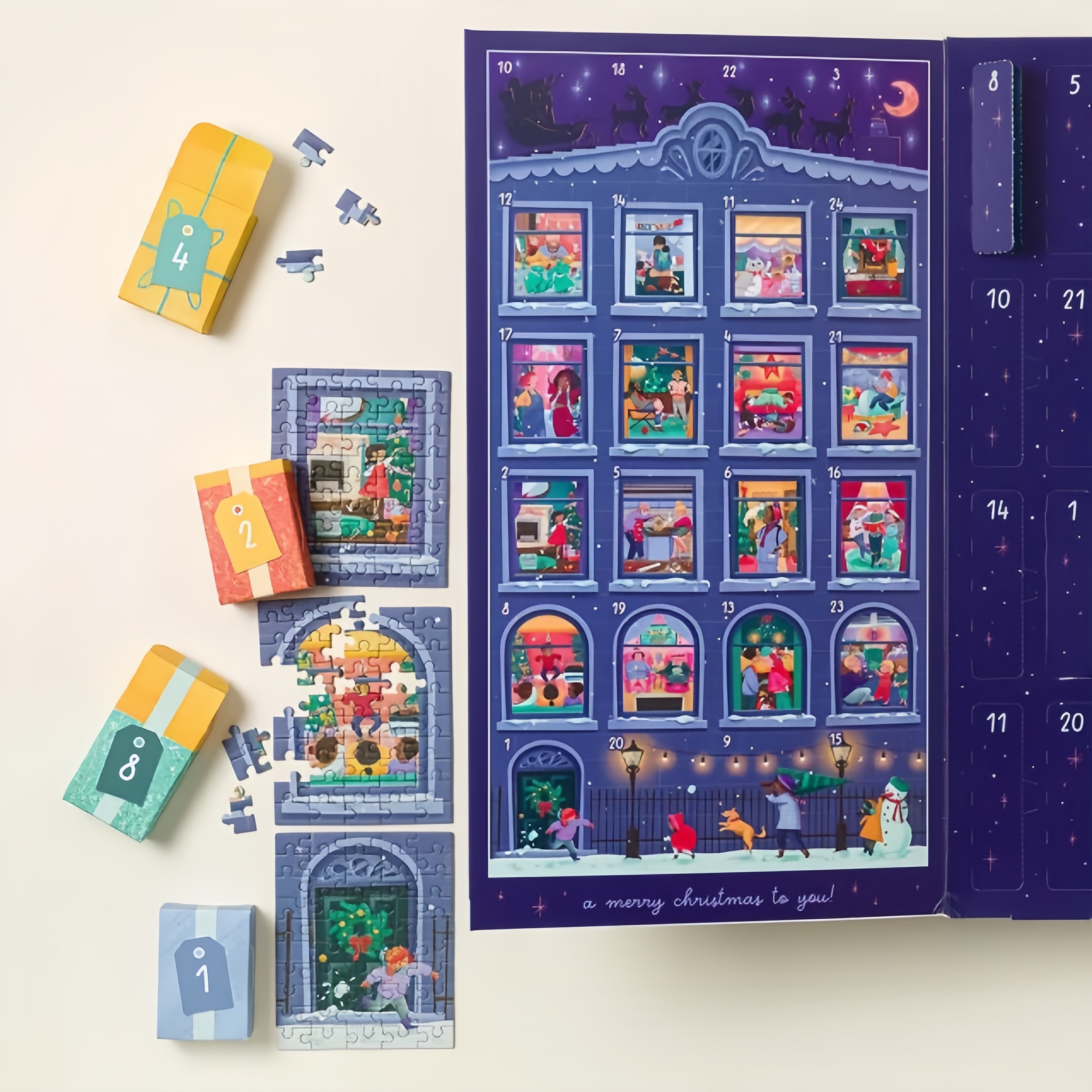 Through the Window Puzzle Advent Calendar