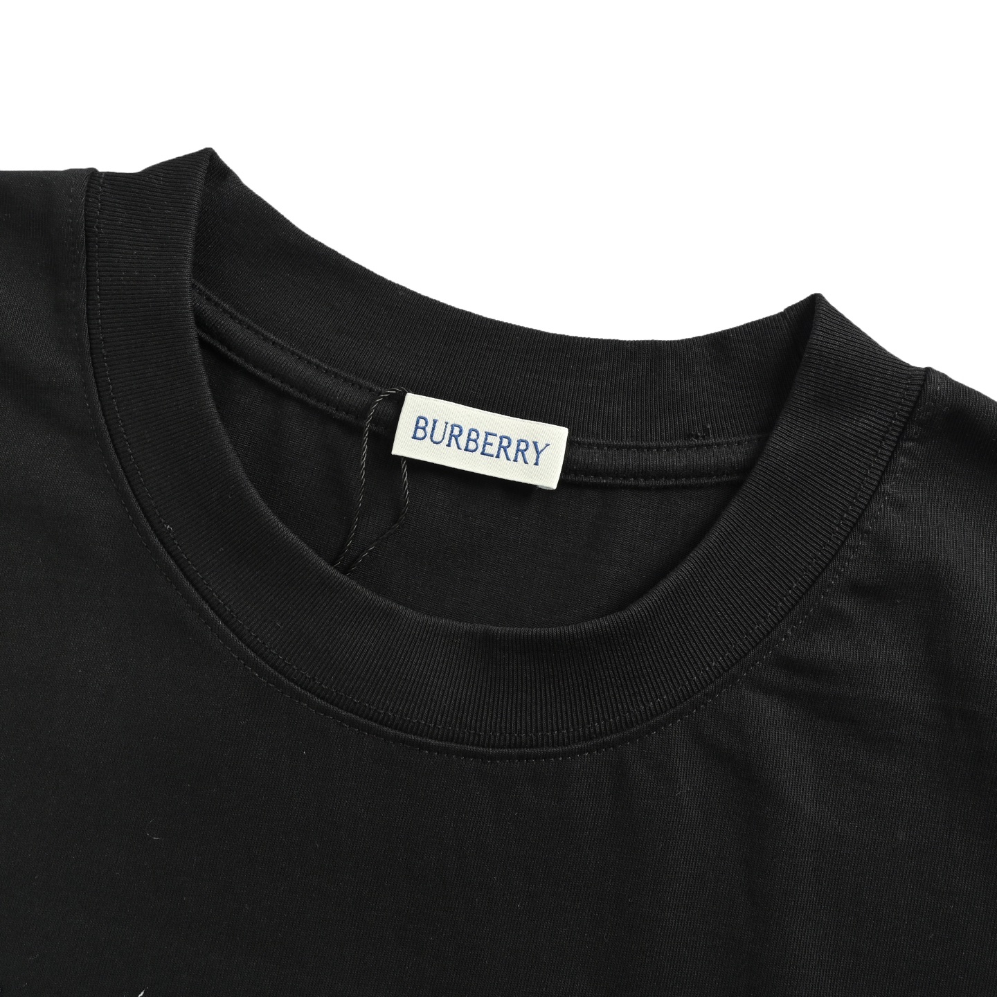 Burberry 25ss short sleeves with dark horse embroidery on the chest