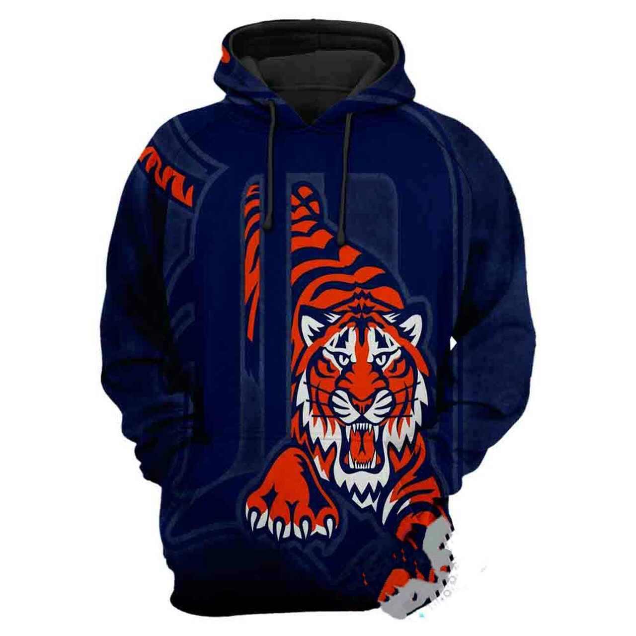 DETROIT TIGERS 3D CASUAL HOODIE 103