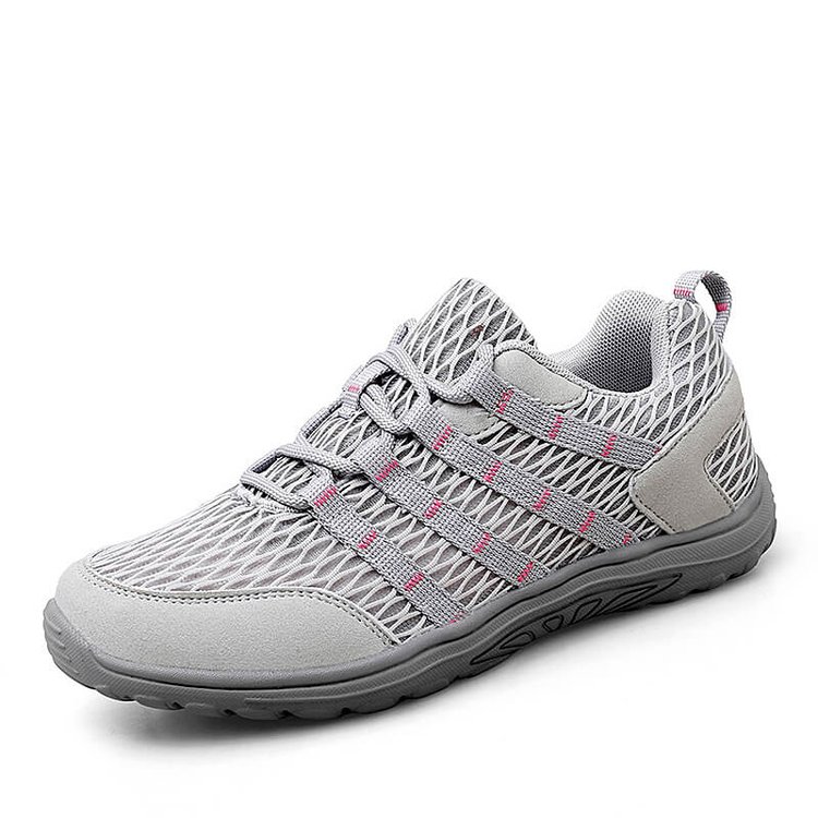 Couple Lace-Up Mesh Sneakers