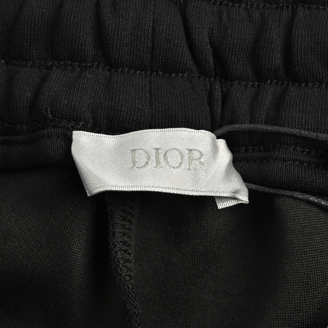 Dior 24Fw embroidered CD ribbon trousers