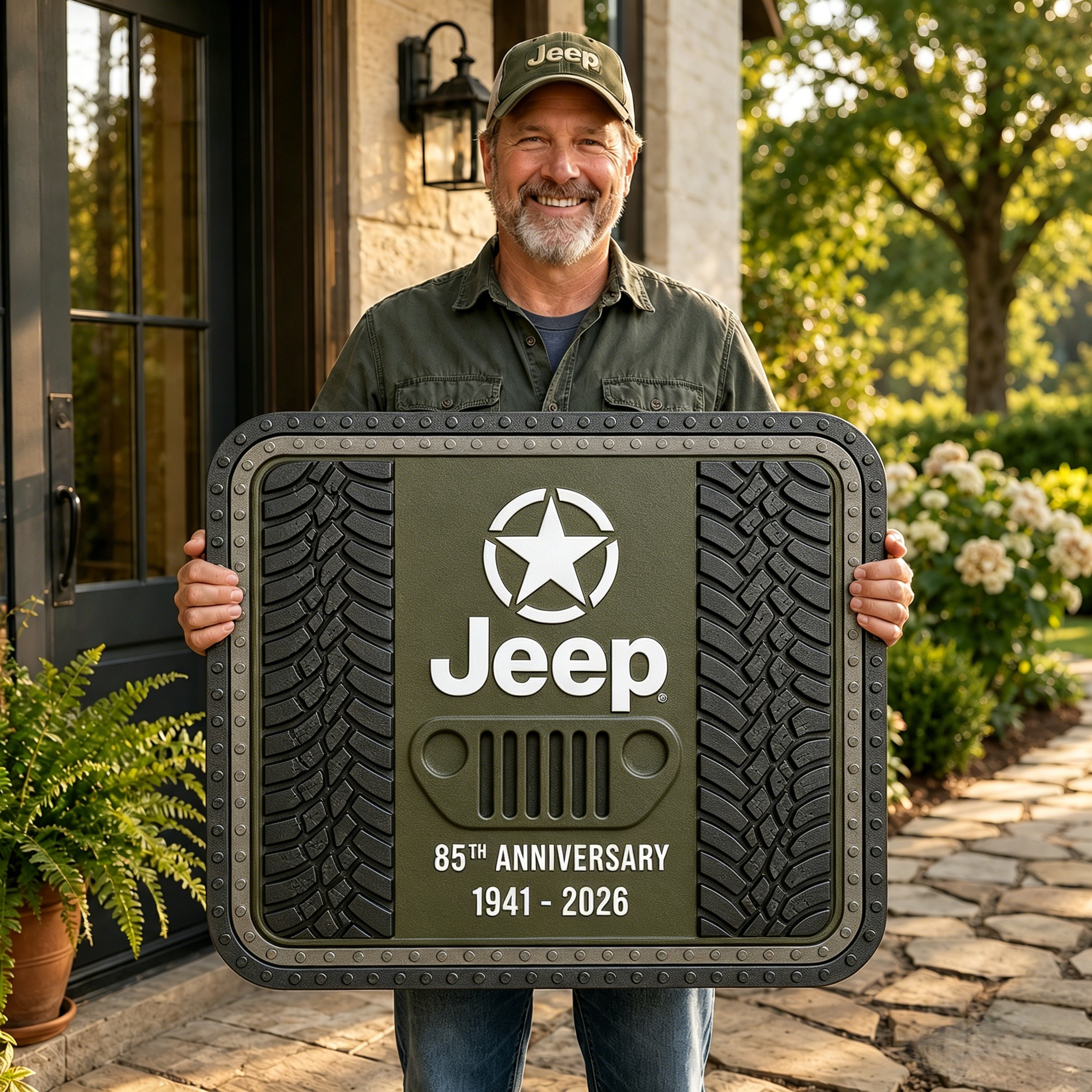 Jeep 85th Anniversary Collector Mat