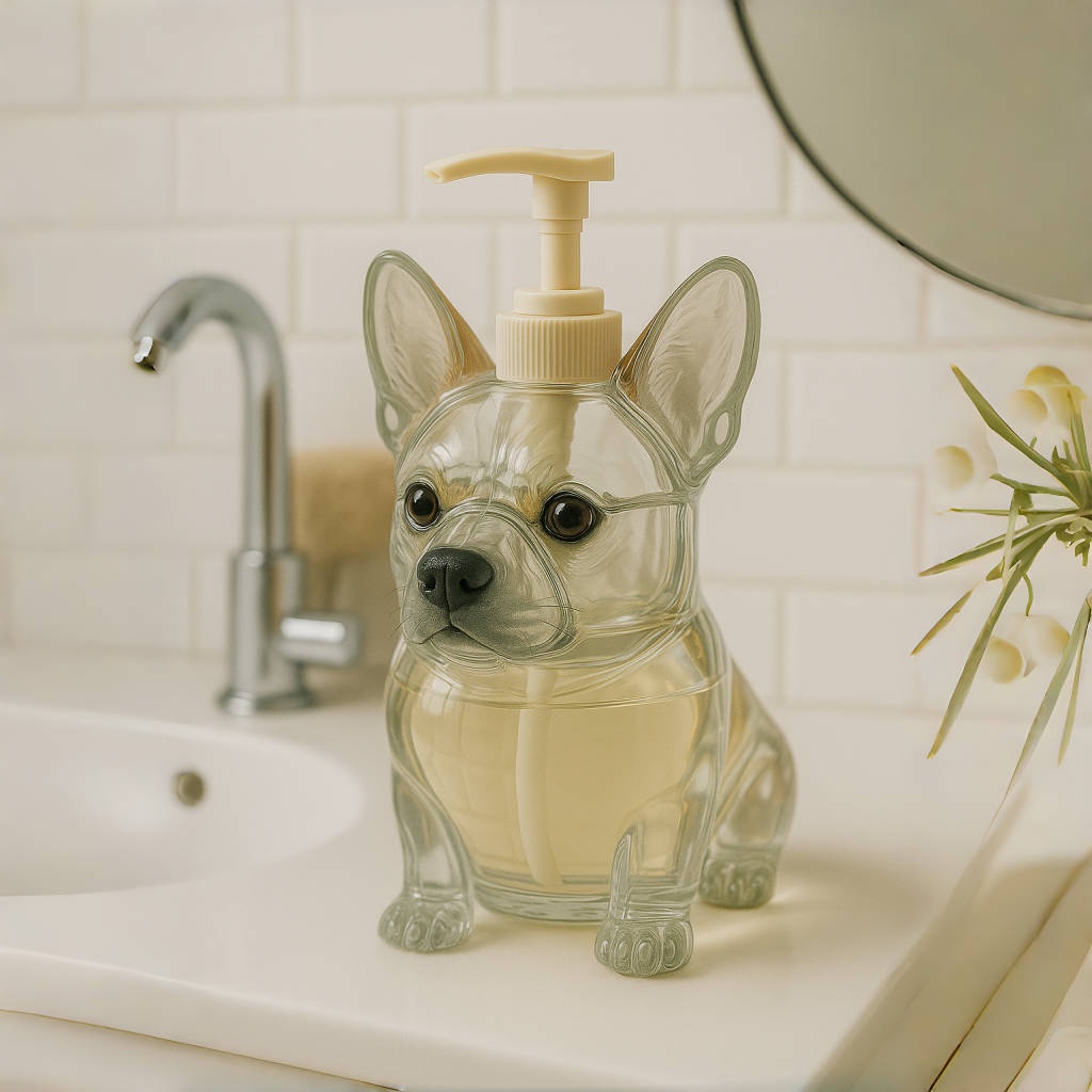 Funny Dog Hand Wash Bottle