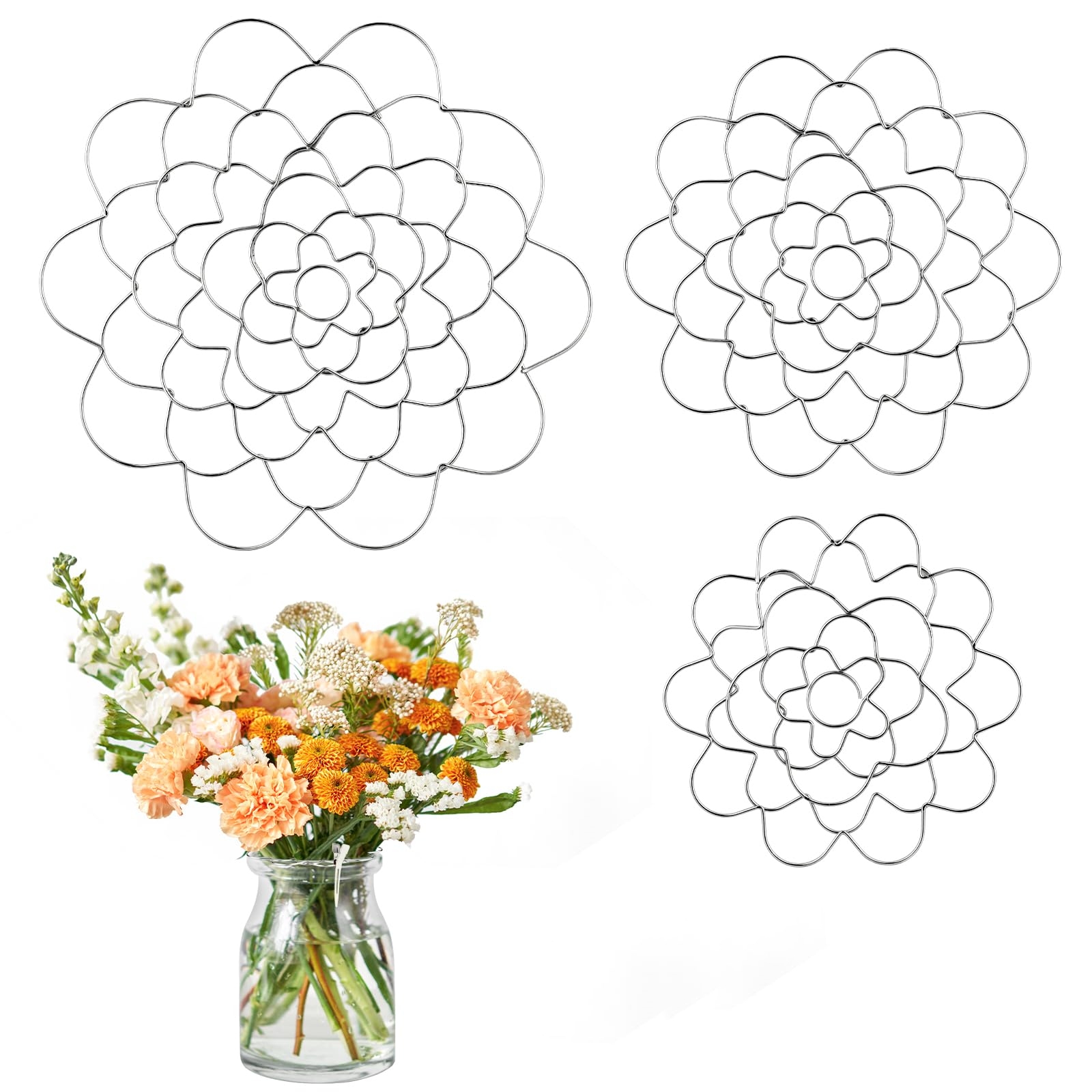 👍Last Day Promotion 60% OFF💥Bendable Flower Arrangement Holder - 3Pack
