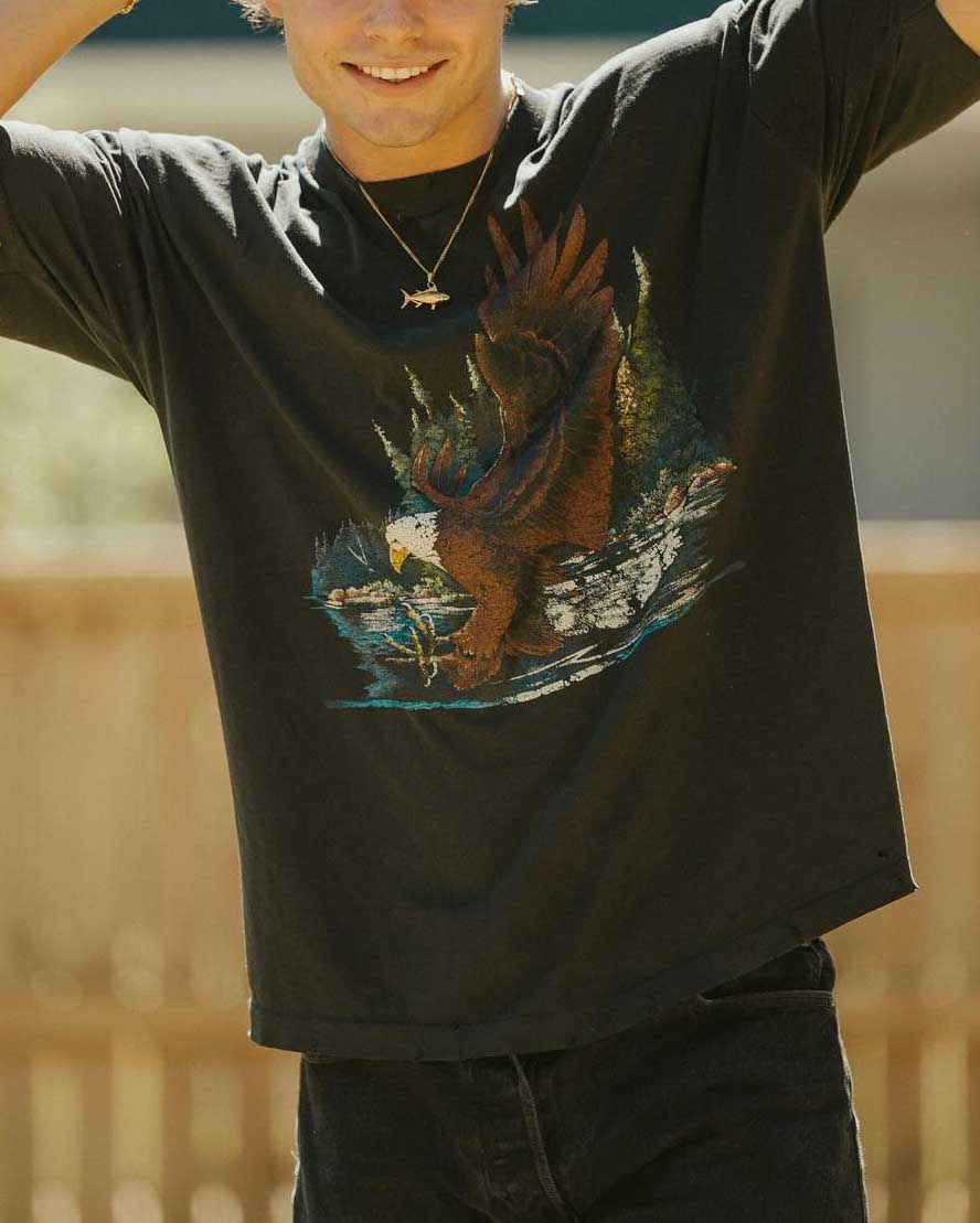 Men's Casual Western Print Short Sleeve