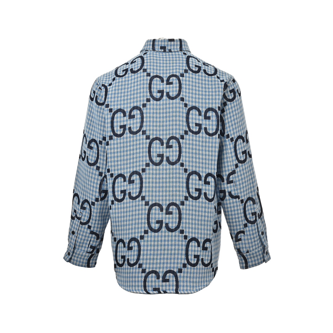 Gucci 24Fw Double G Check Shirt