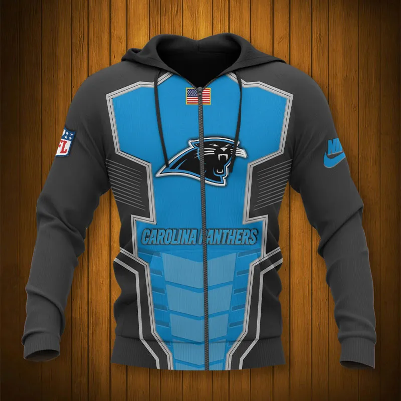 CAROLINA PANTHERS 3D HOODIE TTB4303