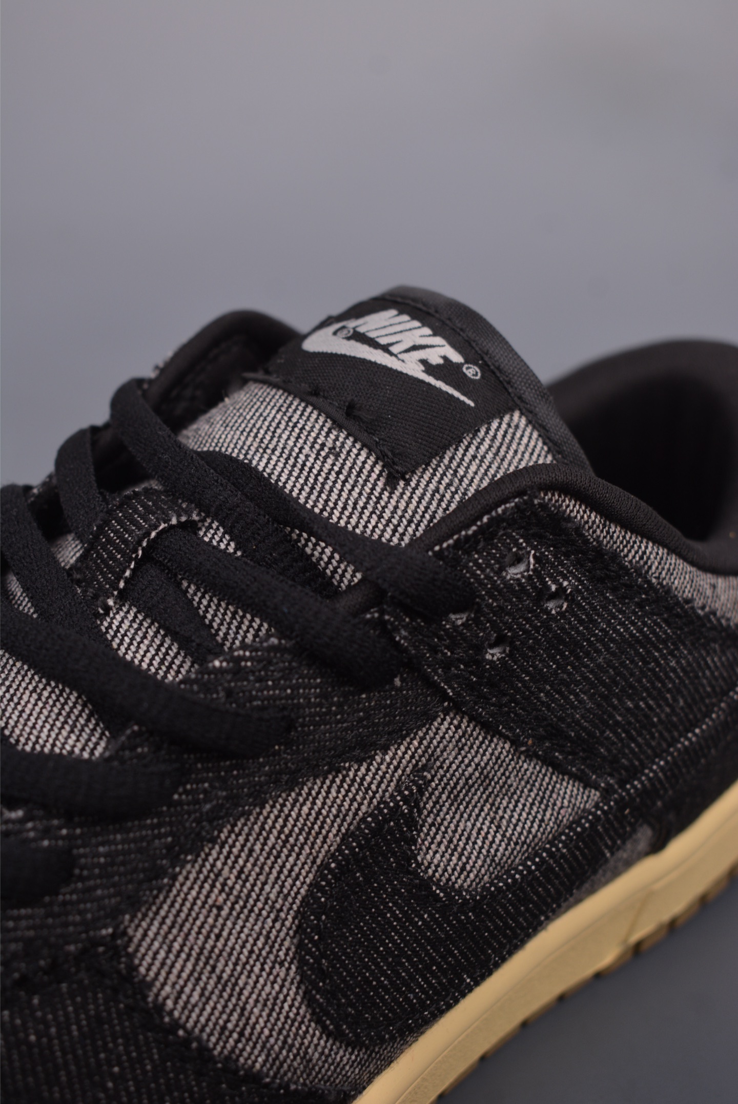 Nike SB Dunk Low Pro Denim Black Grey