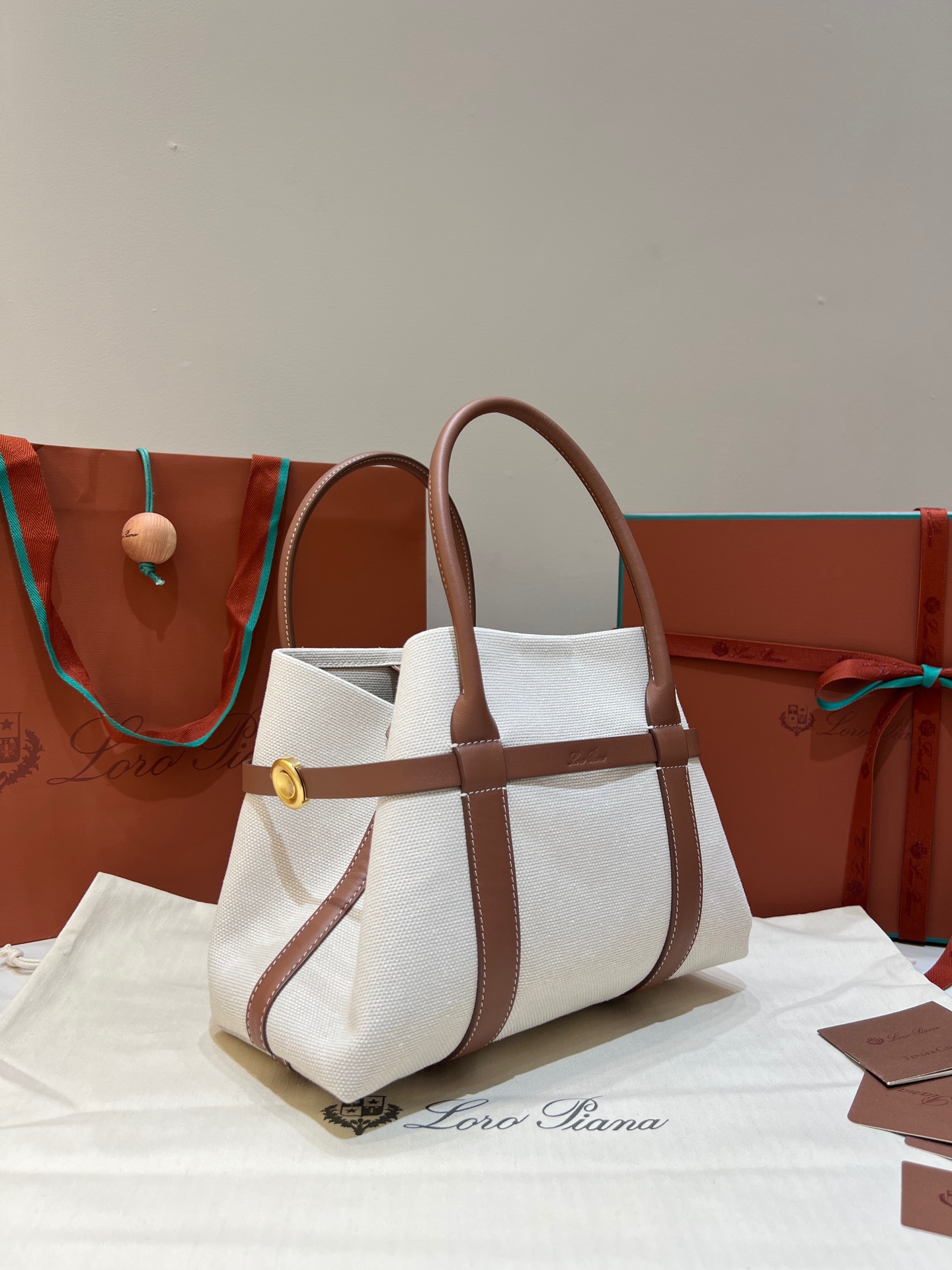 Loro Piana Ghiera Small Shopper