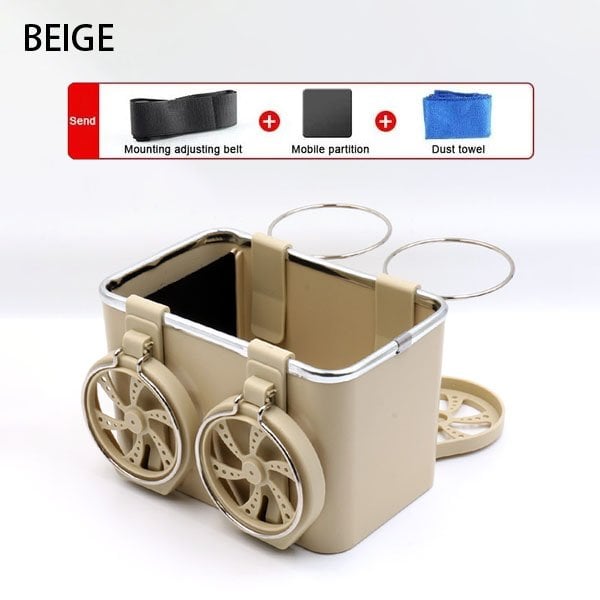 Mother's Day Hot Sale 49% OFF -Upgrade Car Armrest Storage Box(3 Cup Holders) - Buy 2 Free Shipping