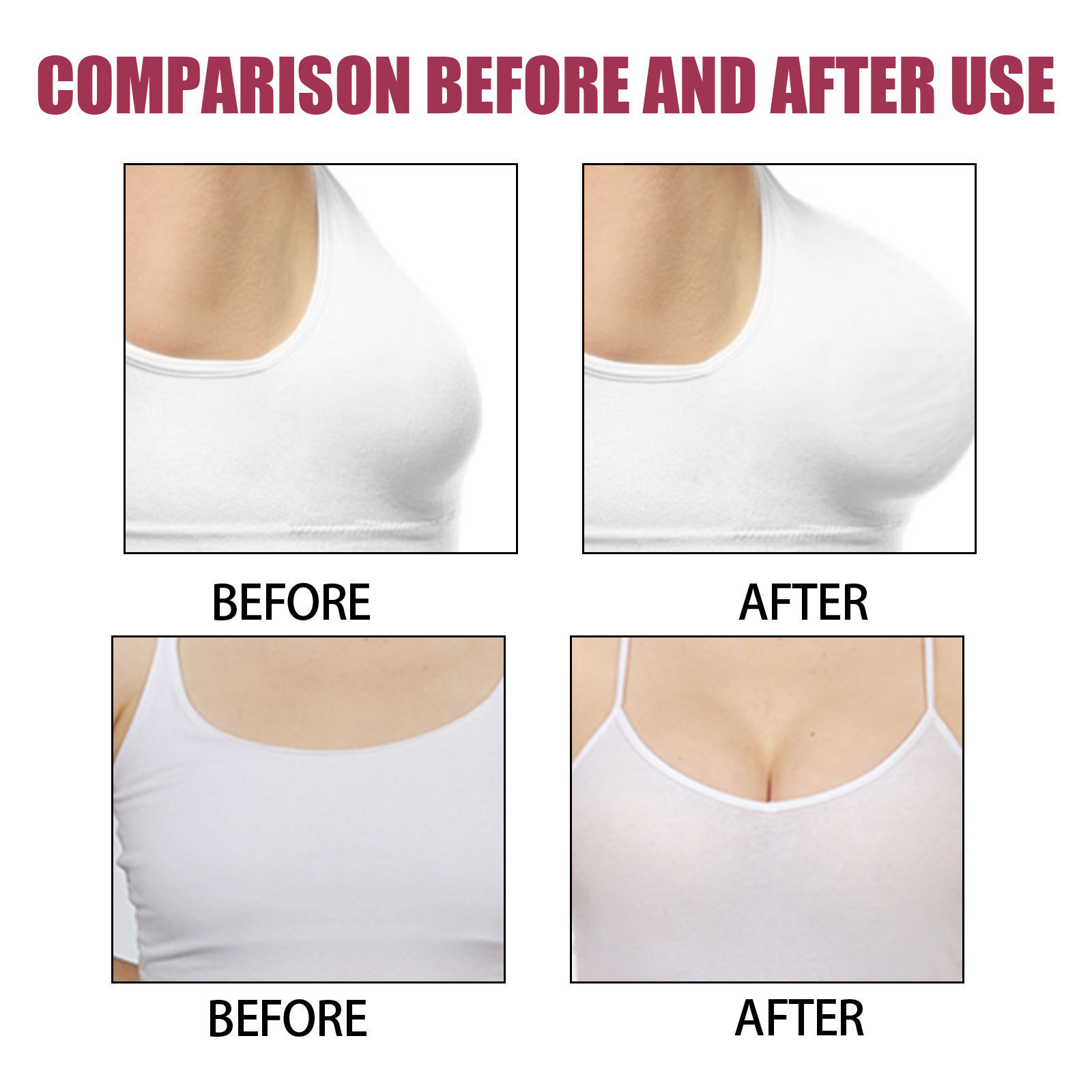 Natural Keratin peptide protein breast enhancement patch (4 Packs)