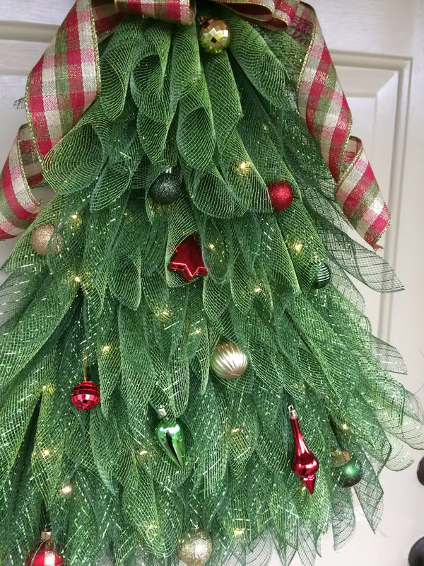 🔥Last Day 70% OFF - 🎄Handmade Christmas Tree Wreath