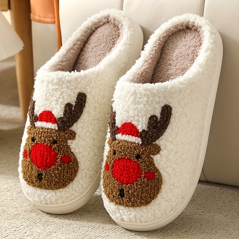 🎄Early Christmas Sale 49% OFF🎄Fuzzy Cartoon Christmas Slippers
