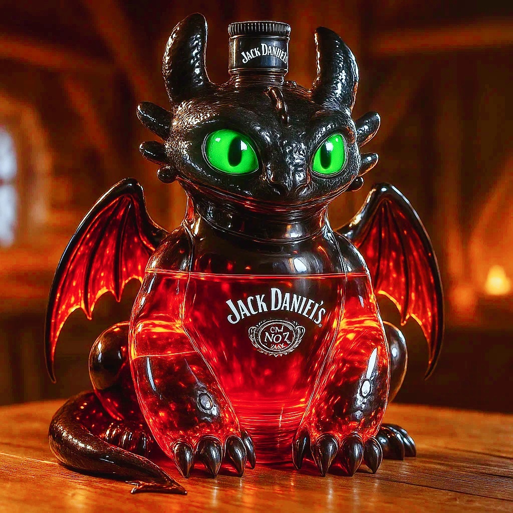 Toothless Collector's Edition Whiskey Decanter