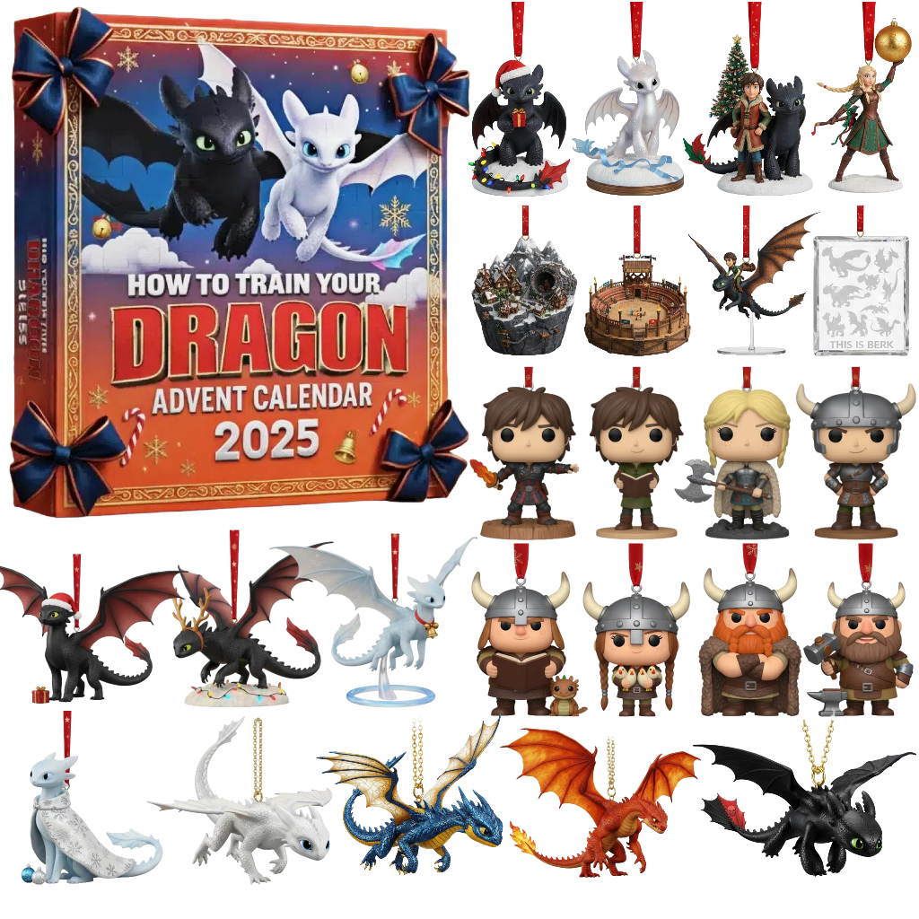 How to Train Your Dragon Advent Calendar 2025