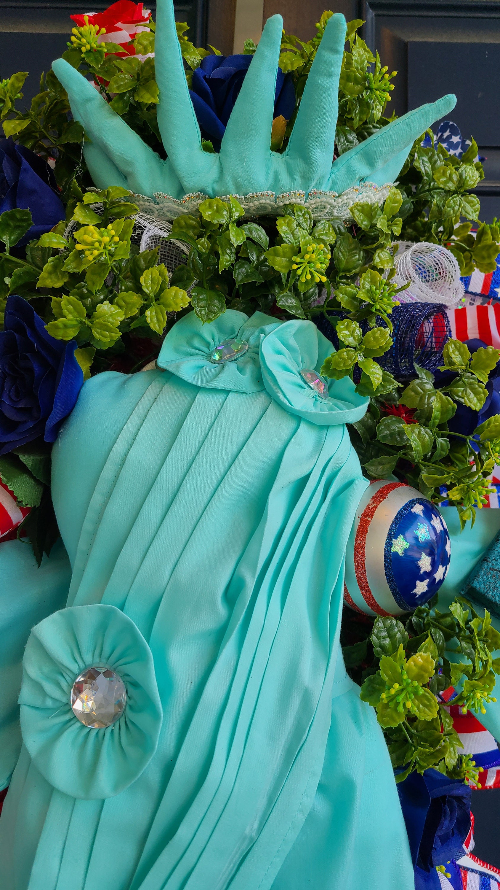 👍2024 New Arrival- 60% OFF💥Handmade Statue of Liberty Patriotic Wreath