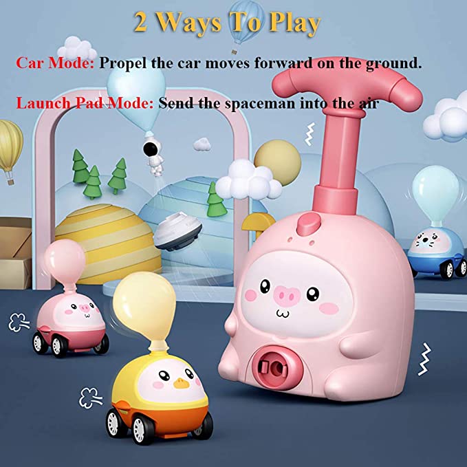 2022 NEW Air Pressure Power Balloon Car With Rocket(buy 2 get free shipping)