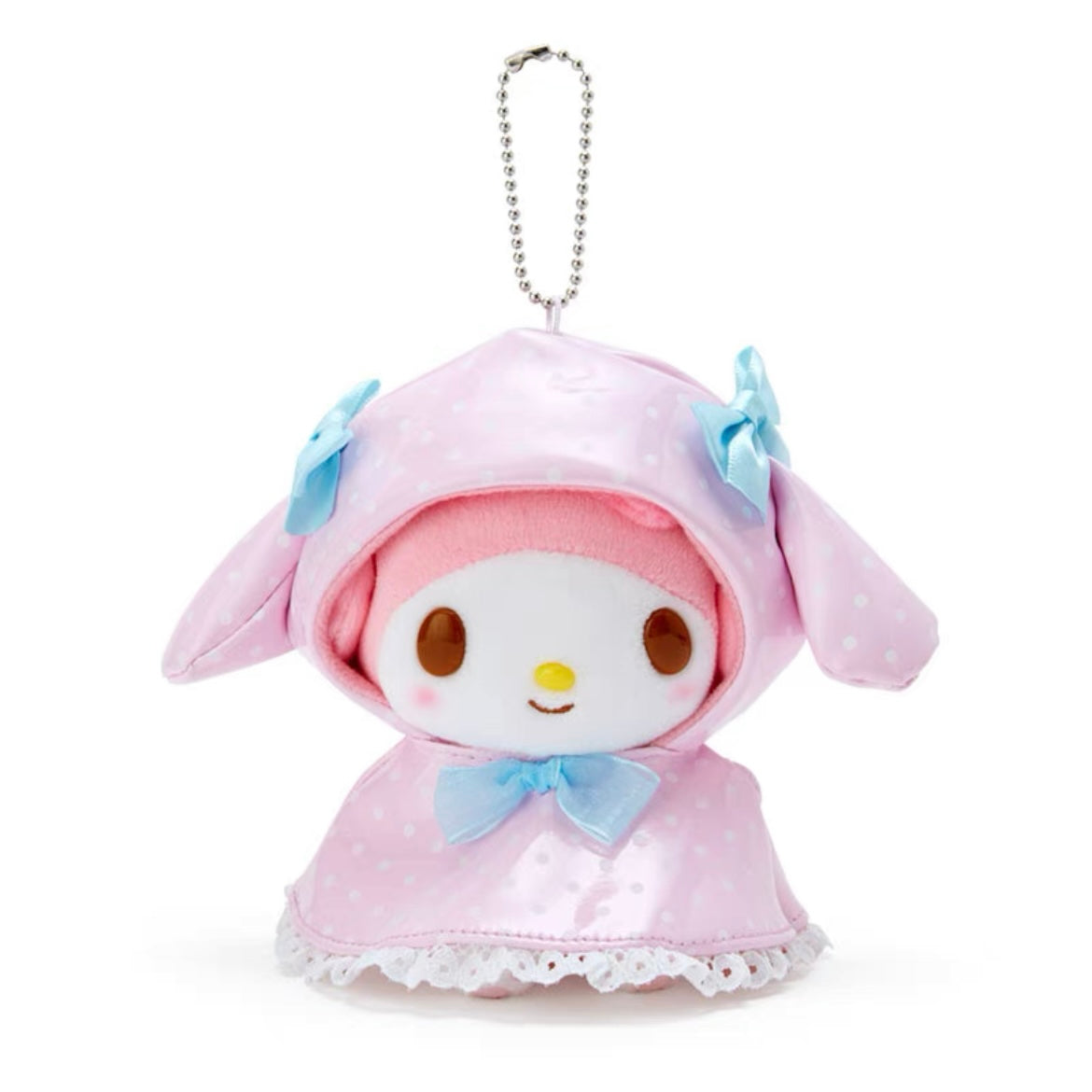 Hellokitty Rainwear Plush Keychain｜Cute Pendant Doll Keyring Accessories Pendant Toy Girls Gift
