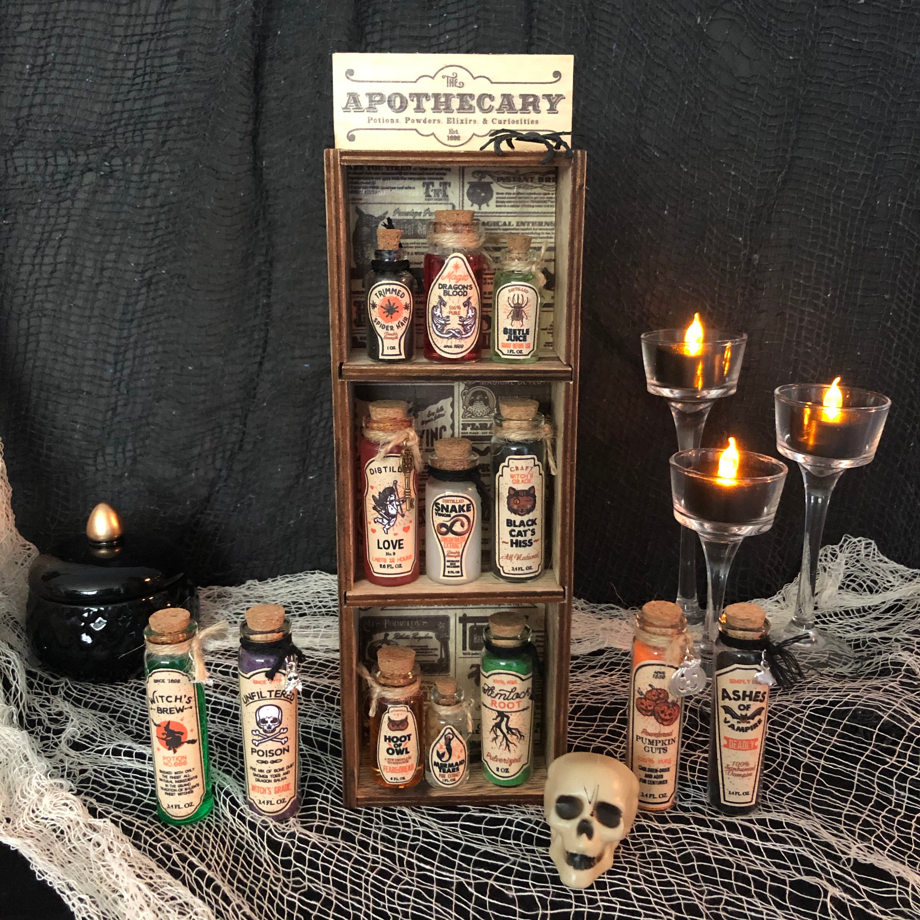 💥Daily Sales of 1000+🎄2024 Halloween Potion Bottles